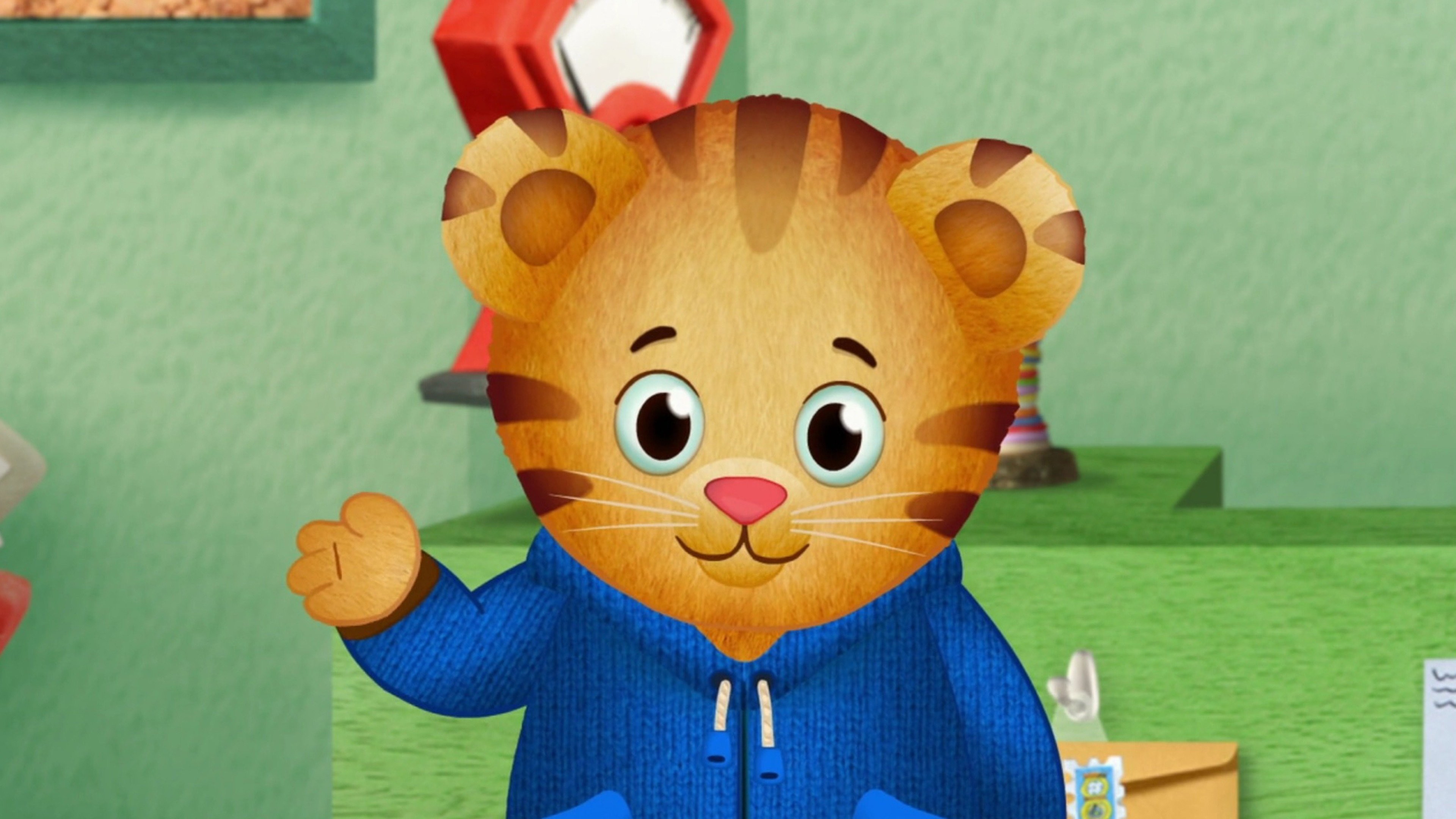 daniel tiger red sweater